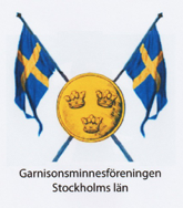 Garnisonsminnesföreningen Stockholms län Logo